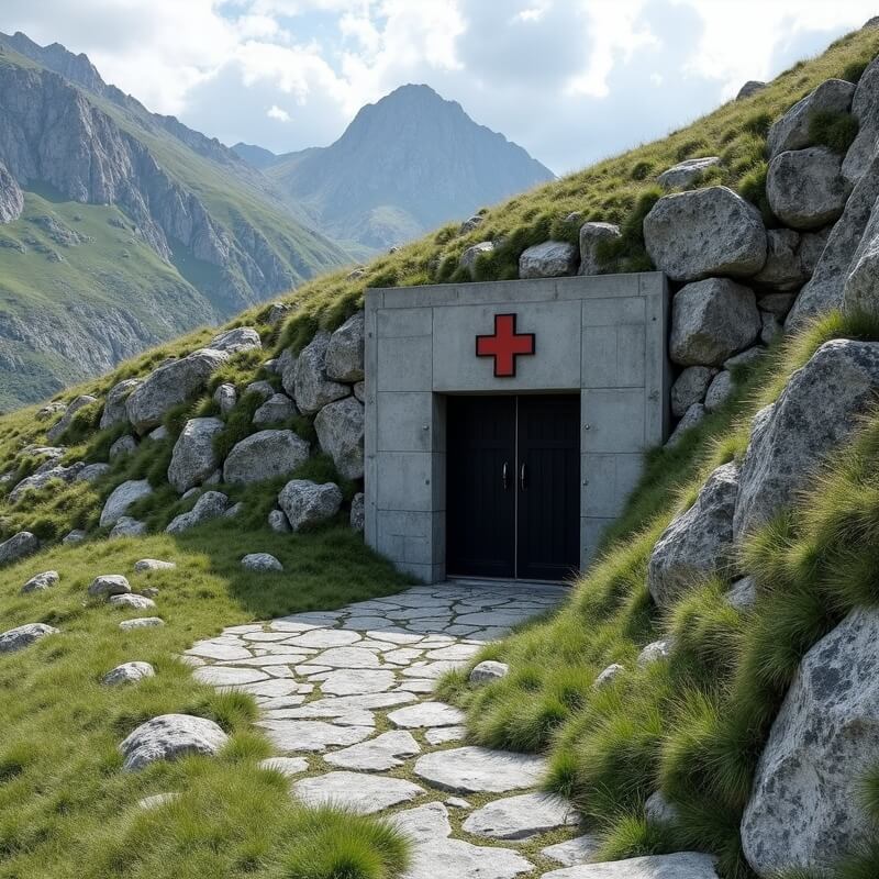 スイスのシェルター